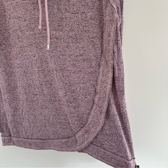 Chelsea and Theodore Pink Cowl Neck Jersey Pullover Sweater Size Large - Picture 3 of 5